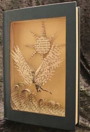 哈利•波特、湯姆•索亞從書里冒出來！絕美紙雕讓主角“復活”