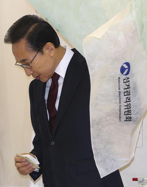 忙碌而豐富 圖說韓國總統大選精彩點滴