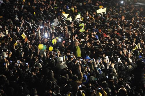 忙碌而豐富 圖說韓國總統大選精彩點滴