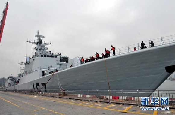 海軍深圳號驅逐艦抵達深圳 26日將對公眾開放
