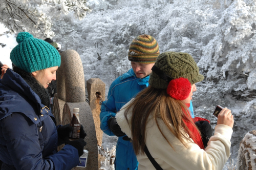 黃山:不容錯過的白色浪漫