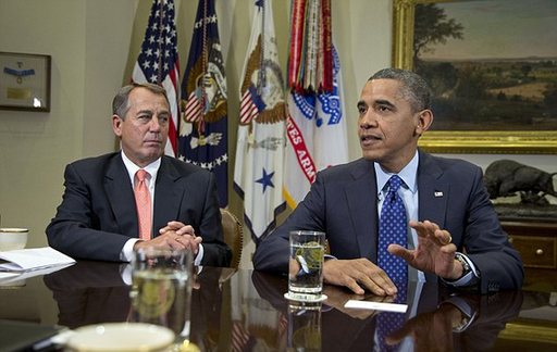 美財政懸崖迫在眉睫 奧巴馬將會見國會領袖繼續談