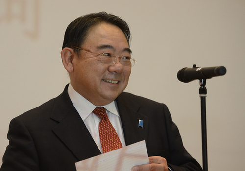 日本新任駐華大使履新后首次出席公開活動