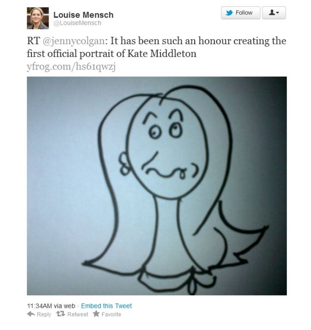 英國凱特王妃肖像遭民眾惡搞 各種創意層出不窮