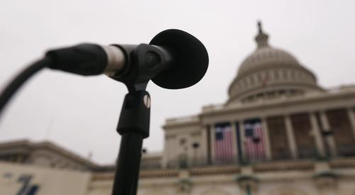 奧巴馬就職典禮彩排場面熱鬧 替身演員略顯尷尬(圖)