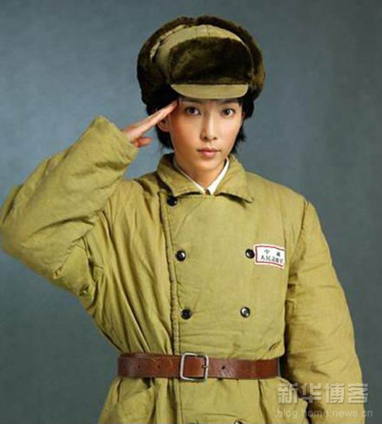 組圖:嬌柔女星軍裝照 誰(shuí)最惹人愛(ài)?