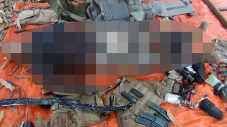 索馬里青年黨發布法國營救行動遇害士兵血腥照片