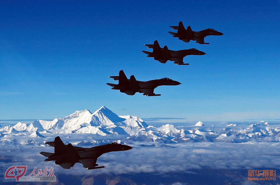 高清美圖：鏡頭記錄中國空軍的“強軍夢”