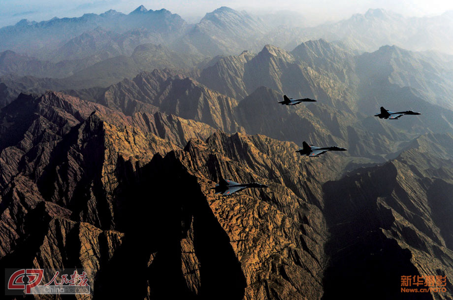 高清美圖:鏡頭記錄中國空軍的“強軍夢”