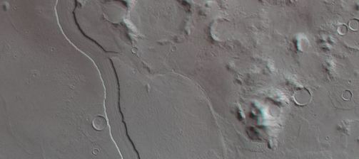 歐洲航天局發布照片 顯示火星曾有1500米長河