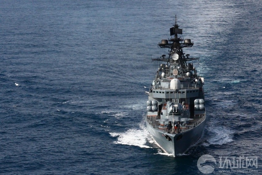 高清：實拍俄羅斯海軍各型艦艇大洋巡航