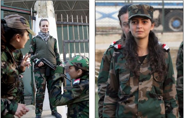 敘利亞招募500名女兵組建“國防雌獅”部隊