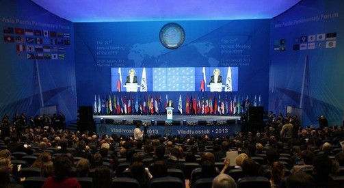 亞太議會論壇年會在俄召開 領土問題料將成為焦點