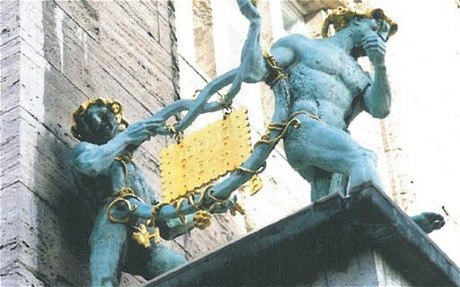 德國百樂順廣告牌被盜 贈(zèng)送餅干方可“贖回”