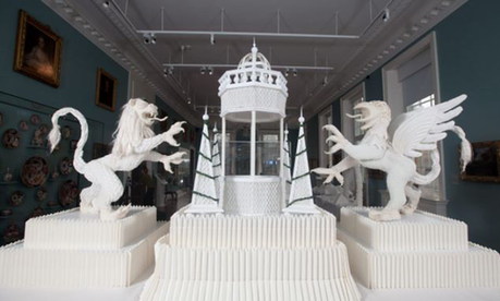 西班牙藝術家重現文藝復興皇家折紙藝術 栩栩如生