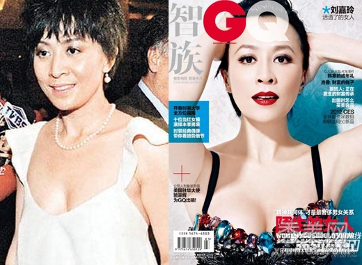 女星化妝前后似換臉