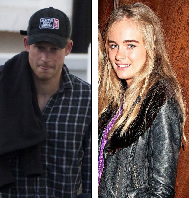 哈里王子為情所傷 嫩模女友態度捉摸不定或出國