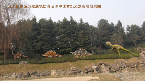 金沙太陽節驚現“侏羅紀”，恐龍結隊來拜年！