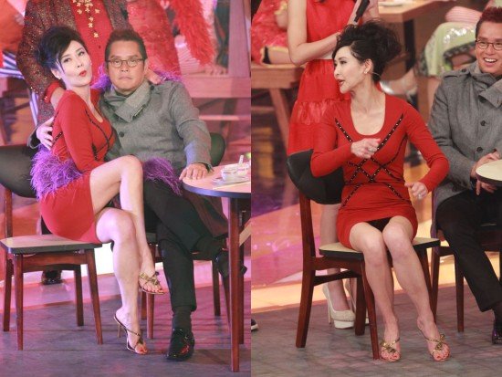 葉玉卿錄像走光露底 學美少女戰士扮嫩(圖)