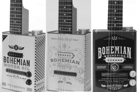 圖：美國兩兄弟變廢汽油罐為電吉他