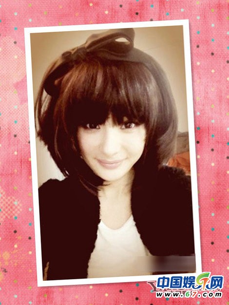 李小璐楊冪萌過90后楊紫 明星裝嫩自拍秘籍