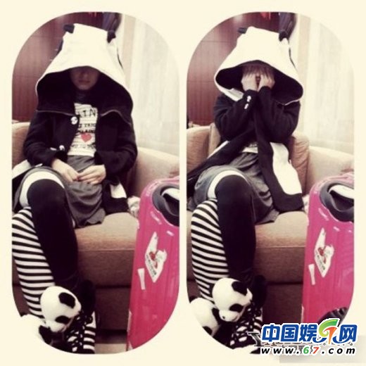 李小璐楊冪萌過90后楊紫 明星裝嫩自拍秘籍