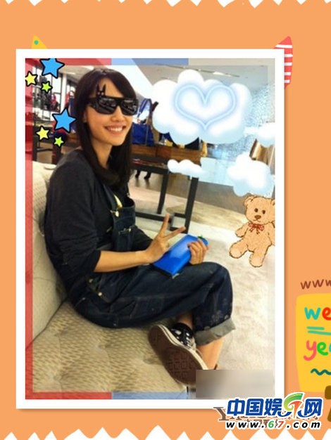 李小璐楊冪萌過90后楊紫 明星裝嫩自拍秘籍