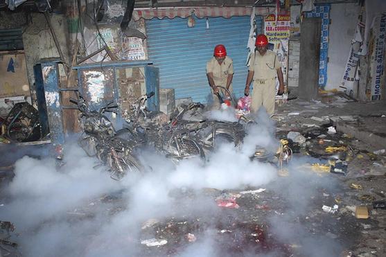 印度第六大城市海得拉巴發生連環爆炸 18人死亡