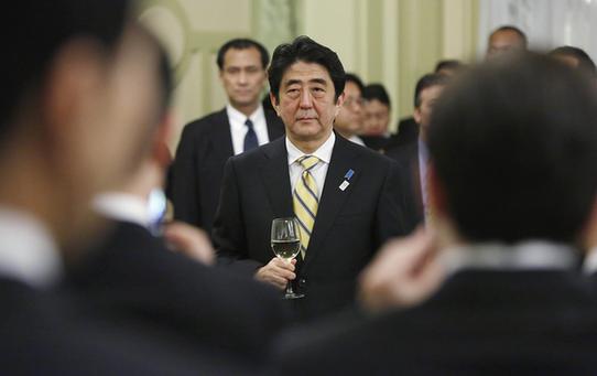 安倍與奧巴馬首次會晤 稱無意激化中日領土爭端