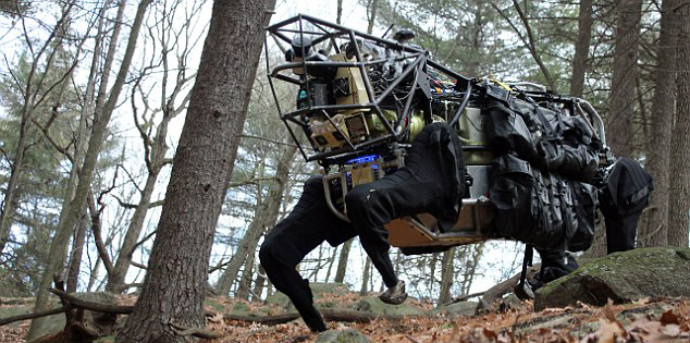 美國防部研發高性能機器狗 可獨立完成投擲動作
