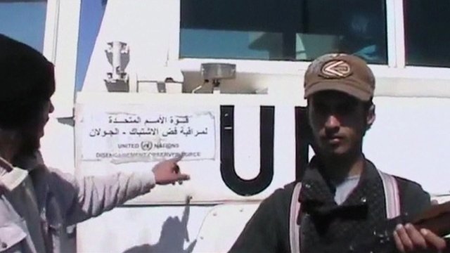 敘反政府武裝綁架21名維和人員 難民數(shù)突破百萬(wàn)