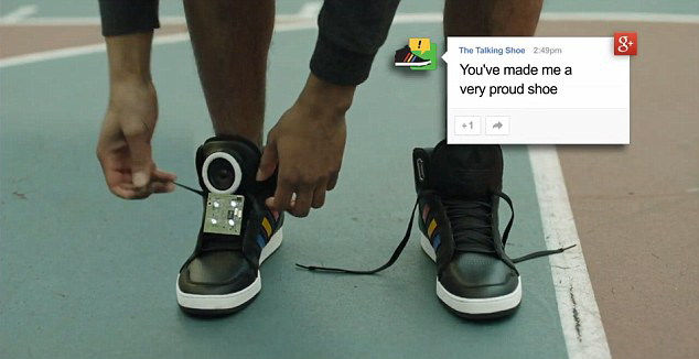 谷歌再推可穿戴設備 讓你的鞋子能說會道