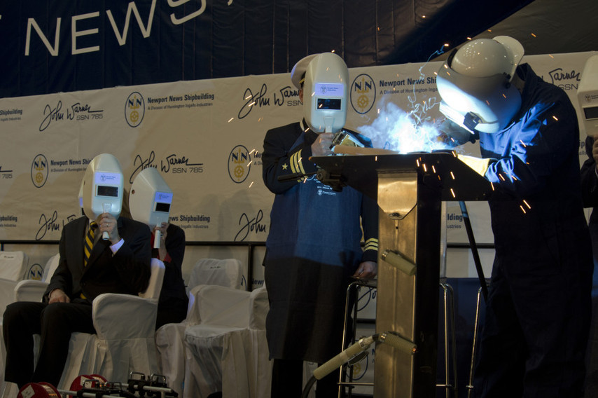 美軍第12艘最強攻擊核潛艇開工