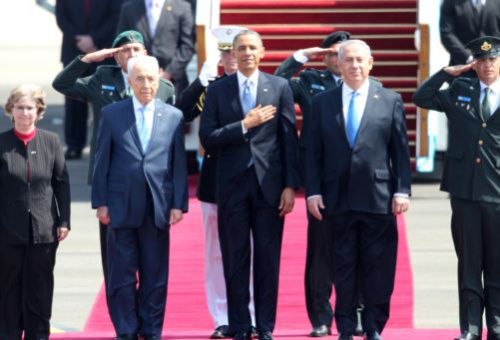 奧巴馬訪以稱聯盟持久永恒 未帶中東和平新倡議