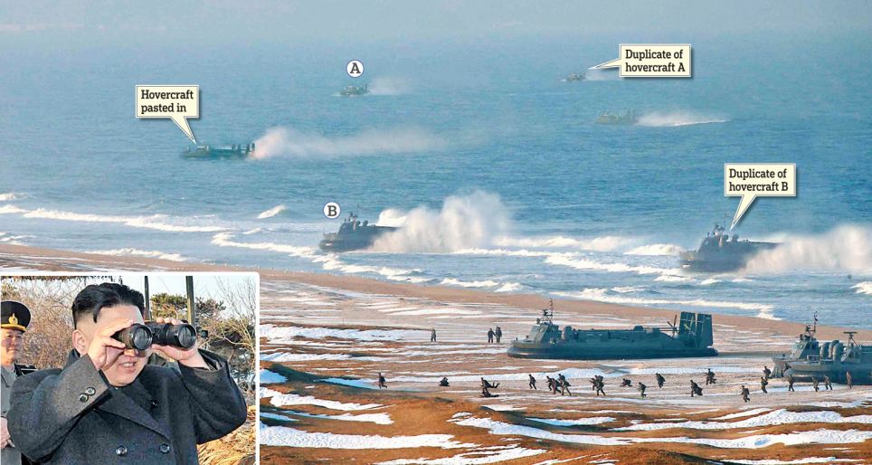 朝鮮軍演照片被疑造假 韓美防長(zhǎng)電話磋商緊張局勢(shì)