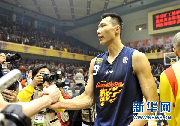 廣東4:0橫掃山東 第八次奪得CBA總冠軍