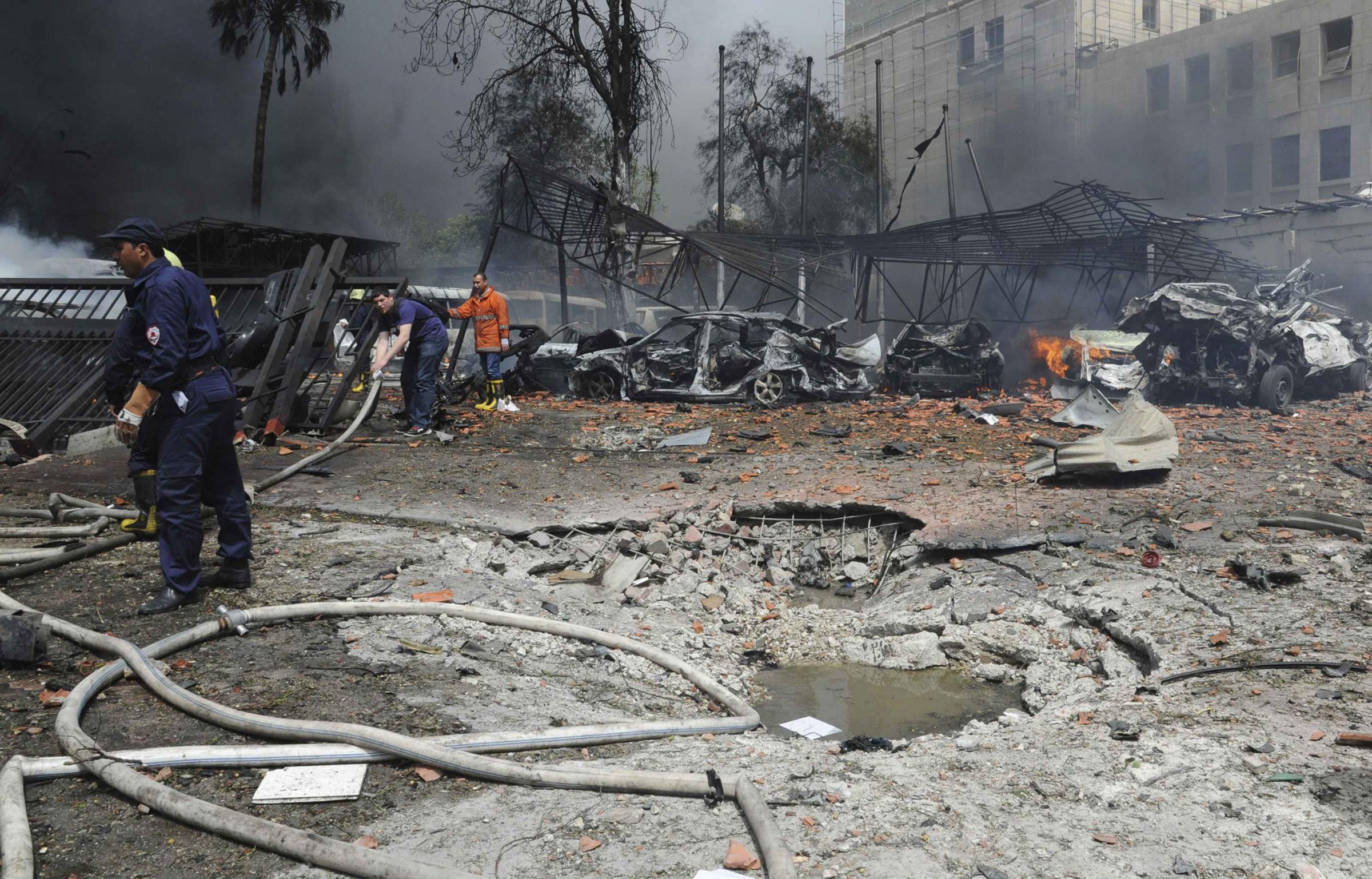 敘首都再遭炸彈襲擊15人死 俄呼吁停止向沖突各方供應武器