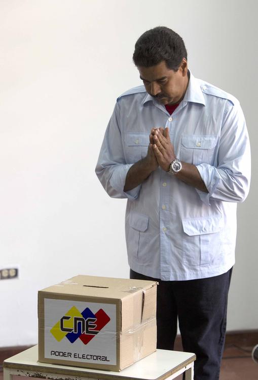 委內瑞拉反對派總統候選人稱有人想篡改大選結果