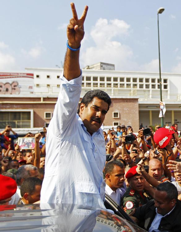 圖說委內(nèi)瑞拉大選落幕 面對結(jié)果幾家歡喜幾家愁