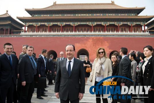 法媒高度關注奧朗德訪華 期待此行推動中法經濟關系