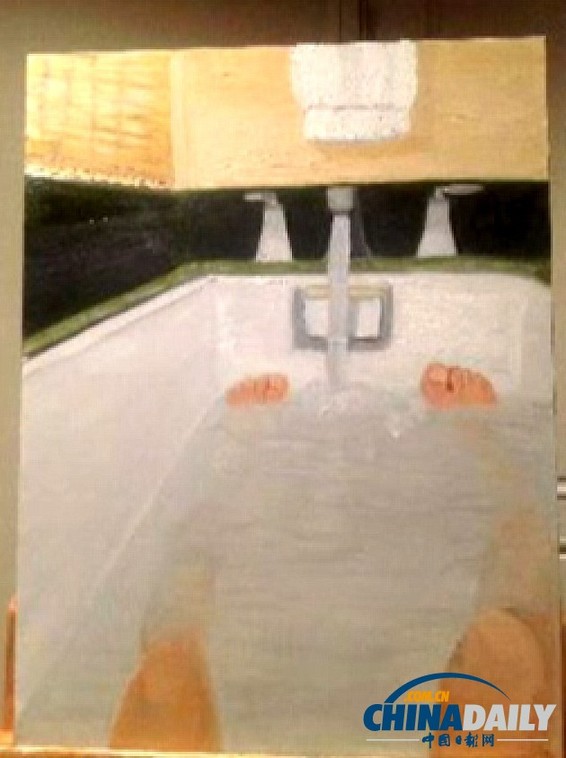 美國(guó)前總統(tǒng)克林頓笑稱(chēng)希望小布什為其畫(huà)“浴室照”