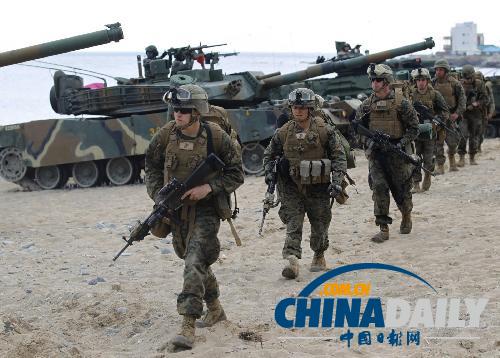 開城工業園區韓國人分批撤離 韓美再攜手軍演激朝