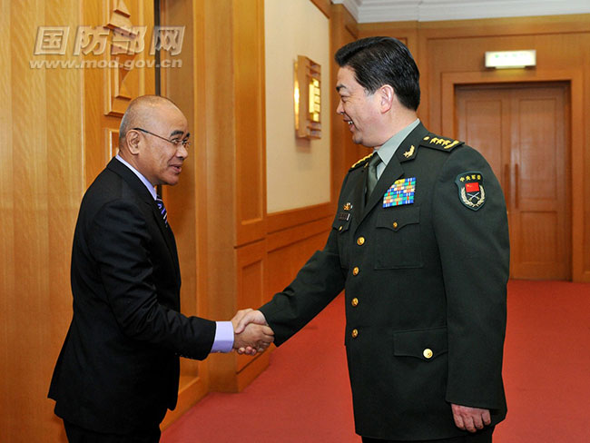 常萬(wàn)全會(huì)見菲律賓國(guó)防部副部長(zhǎng)
