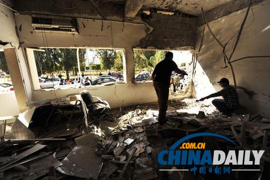 利比亞接連發(fā)生爆炸襲擊 班加西一警察局嚴(yán)重受損