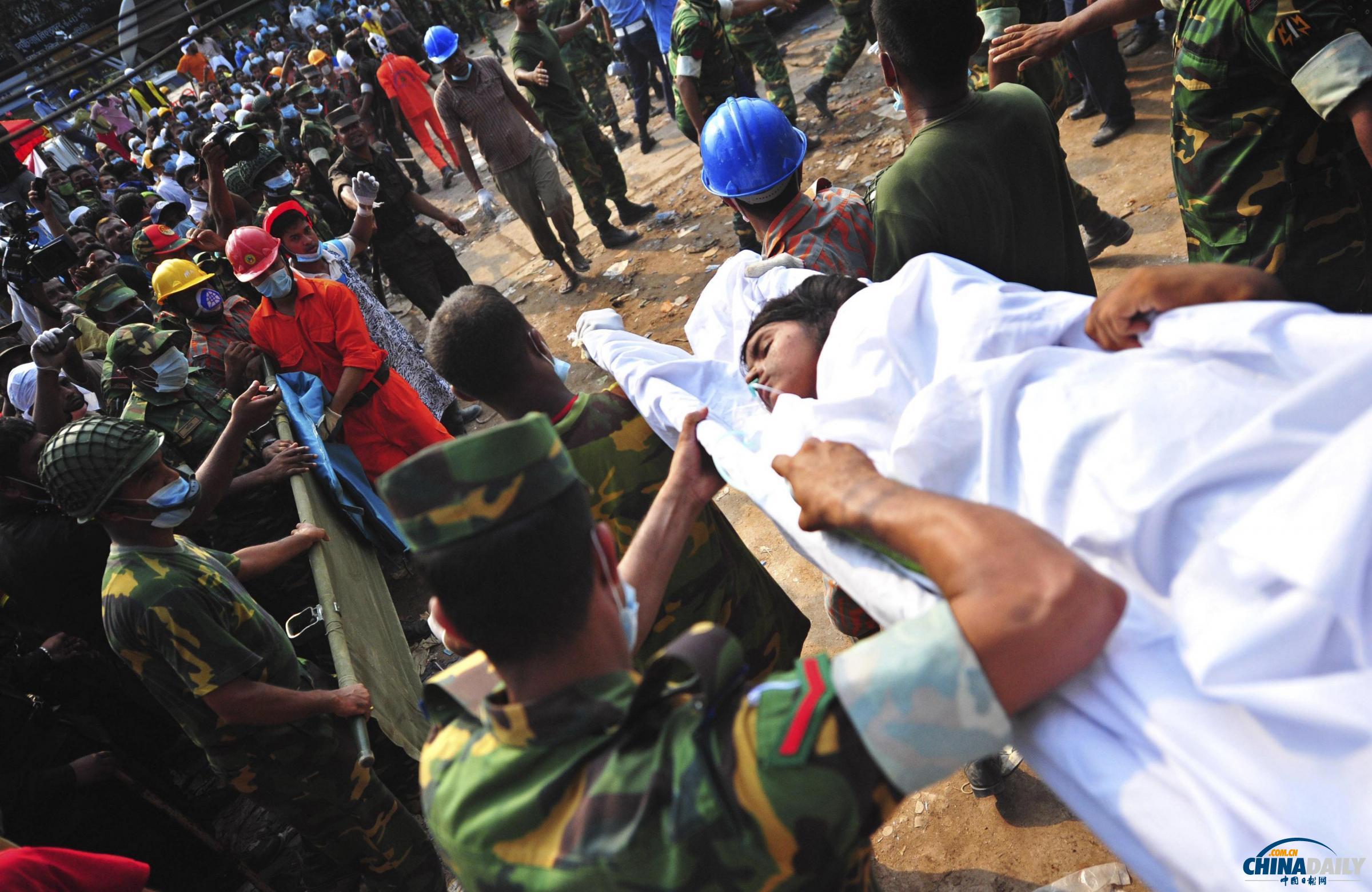 孟大樓倒塌遇難者升至352人 總理稱嚴懲肇事者