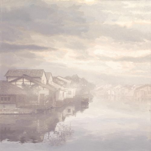 江南敘事---王其鈞風景油畫在泰安展出