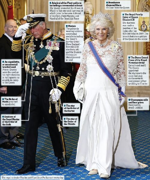 英女王國(guó)會(huì)大典講話屢出錯(cuò) 卡米拉扮相似王后