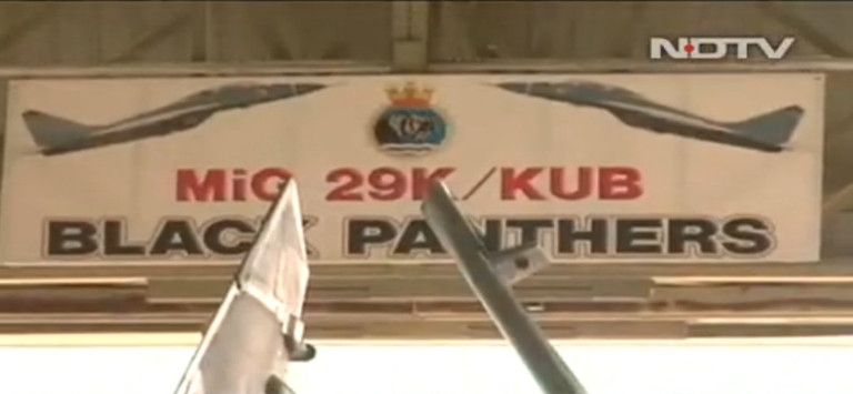 印度海軍米格-29KUB艦載戰(zhàn)機(jī)服役現(xiàn)場(chǎng)圖曝光