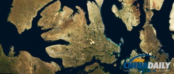 30萬張衛星照片拼成無云地圖集 提供俯瞰獨特視野