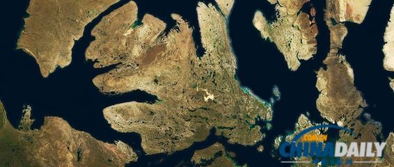 30萬張衛星照片拼成無云地圖集 提供俯瞰獨特視野